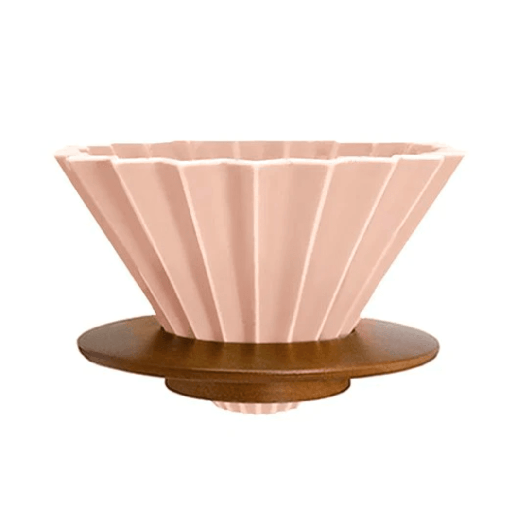 ORIGAMI Dripper M Pink With Holder
