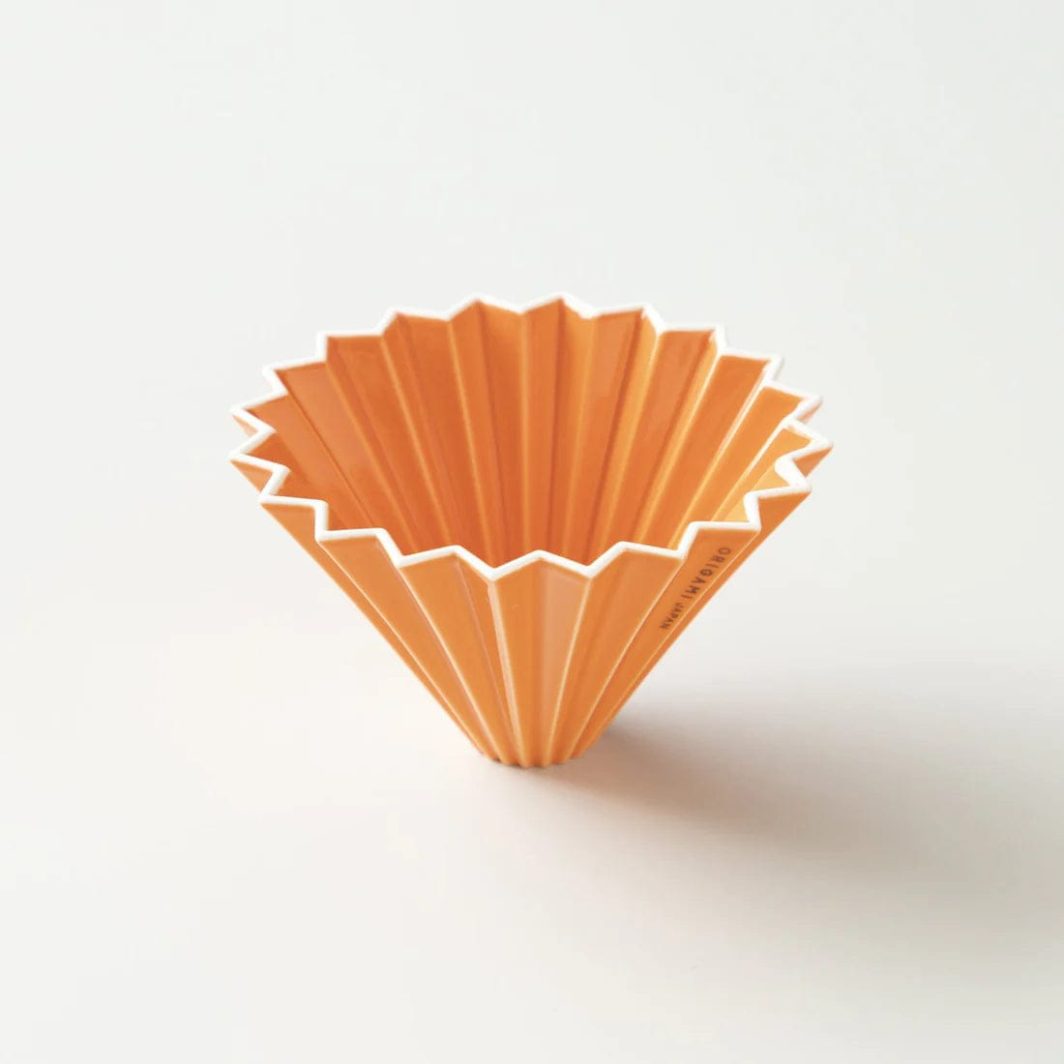 ORIGAMI Dripper M Orange With Holder