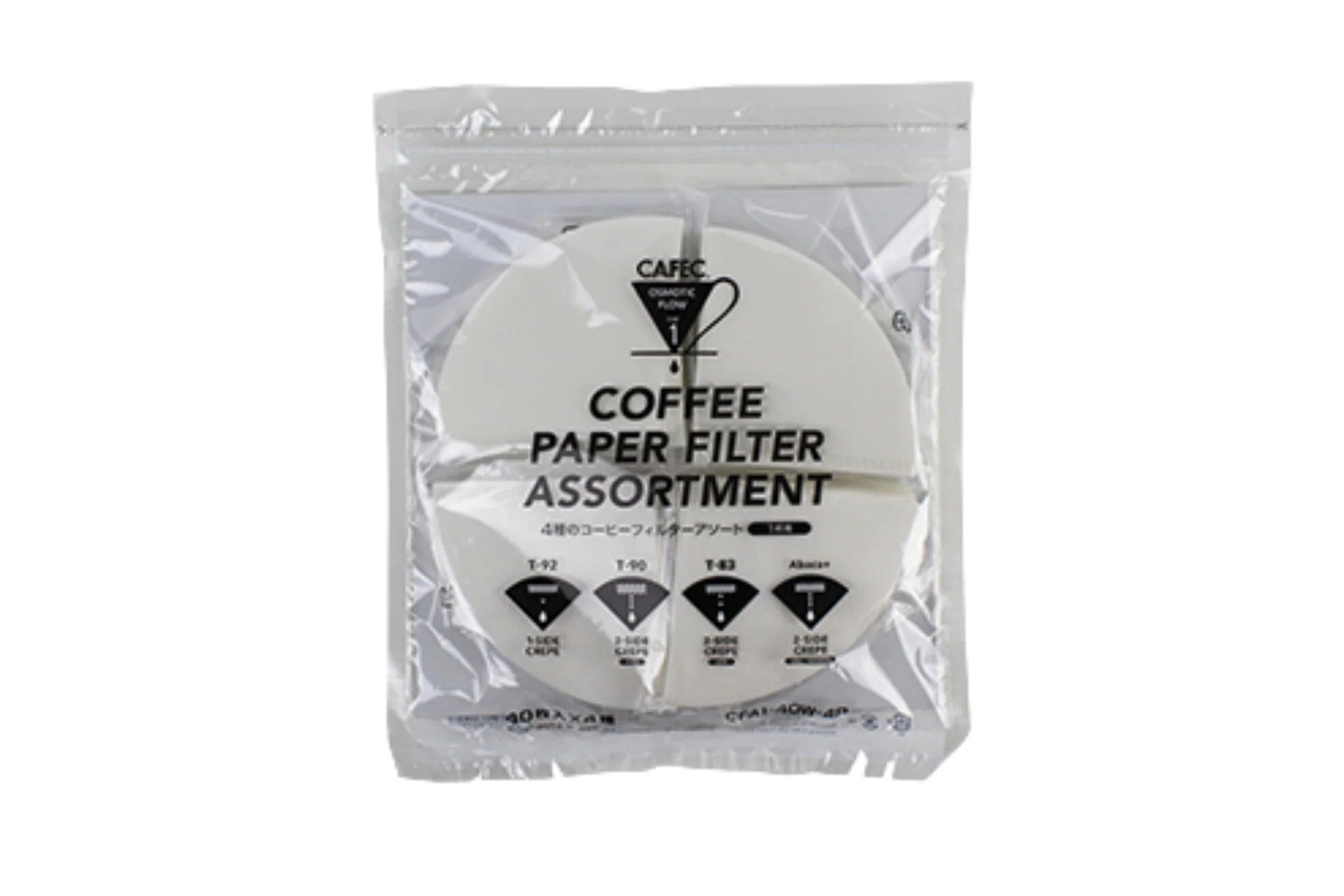 Cafec 4P Paper Filter Assortment (Cup 1)