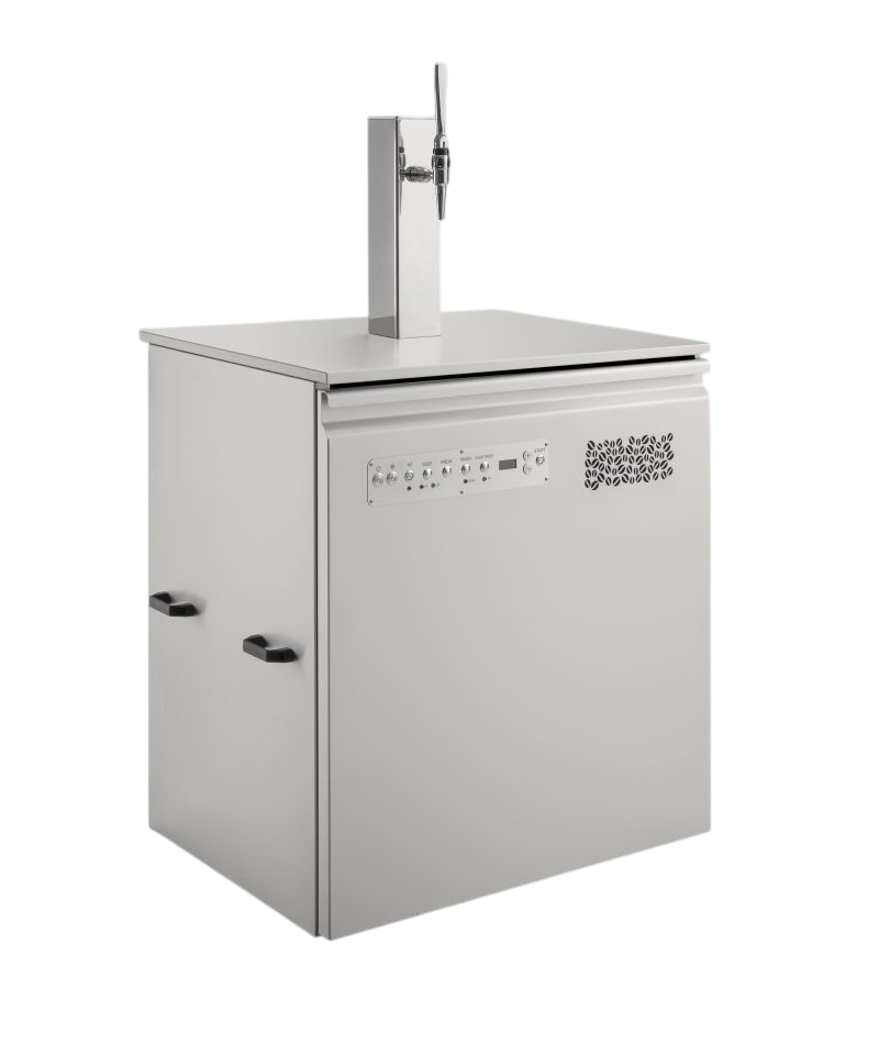 HARDTANK 20 commercial cold brew machine with integrated dispensing tower
