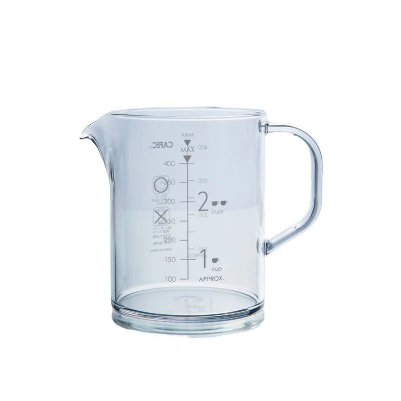 Cafec - Tritan Beaker Server 400Ml CAFEC Tritan beaker server 400ml with cup scale markings