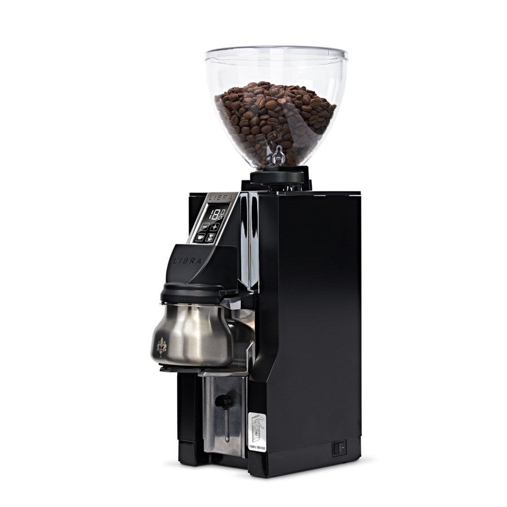 Eureka Mignon Libra 65 Ap Eureka Mignon Libra 65 grinder with touch display on a café counter