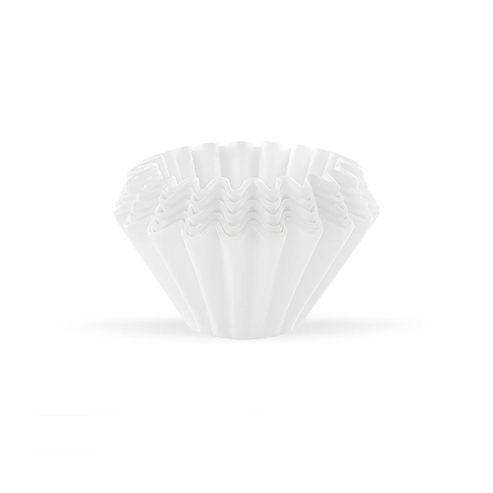 MHW-3BOMBER CAKE-SHAPED COFFEE FILTER PAPER (155) Cake shaped coffee filter paper pack of 50 for K-Cup capsules