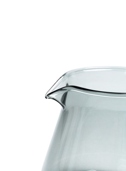 TIMEMORE SERVER 360ML TRANSPARENT BLACK Timemore Glass Coffee Server 360ml transparent black borosilicate glass carafe