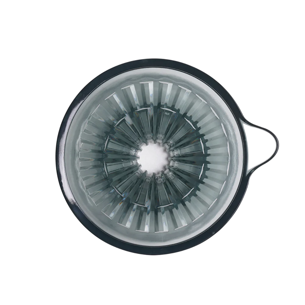 Timemore Crystal Eye Dripper 02 Timemore Crystal Eye Dripper 02 pour-over coffee dripper in PCTG
