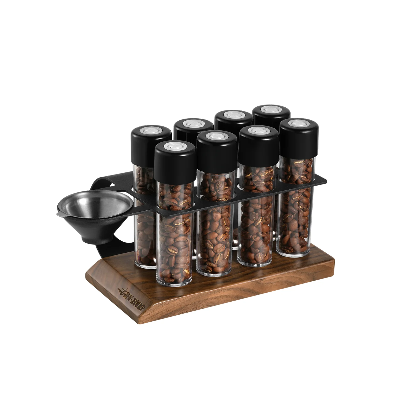 Single dose coffee container set from MHW-3BOMBER for fresh coffee beans