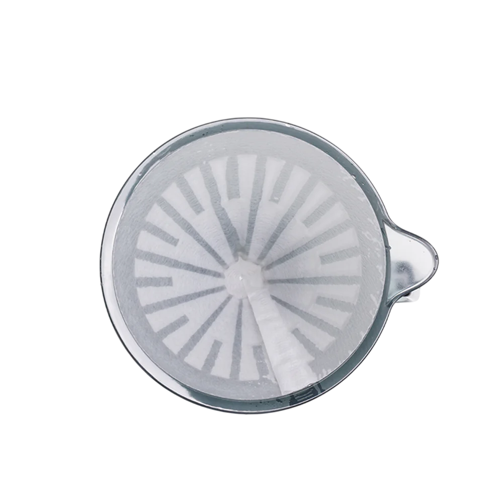 Timemore Crystal Eye Dripper 02 Timemore Crystal Eye Dripper 02 pour-over coffee dripper in PCTG