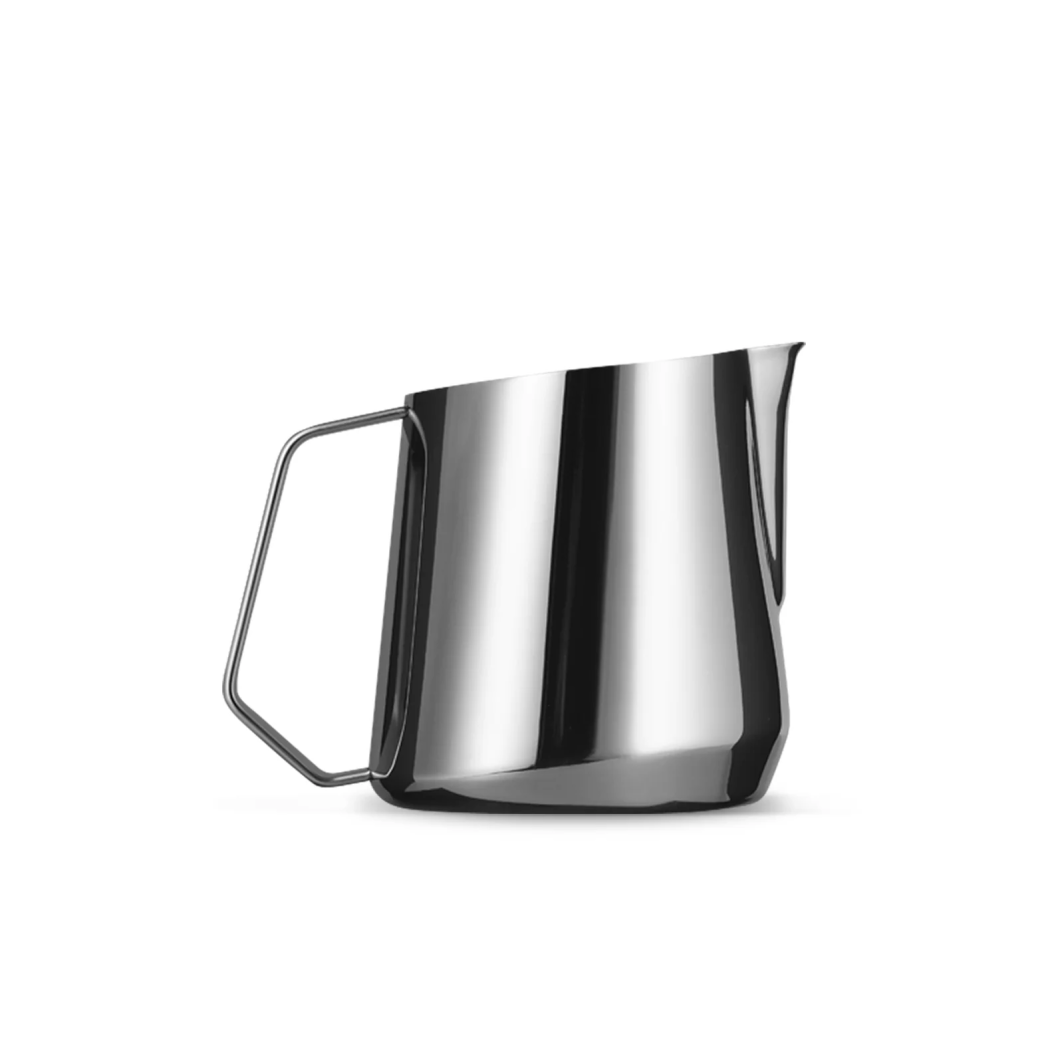 MHW-3BOMBER GT latte art milk pitcher in glossy grey, 400ml