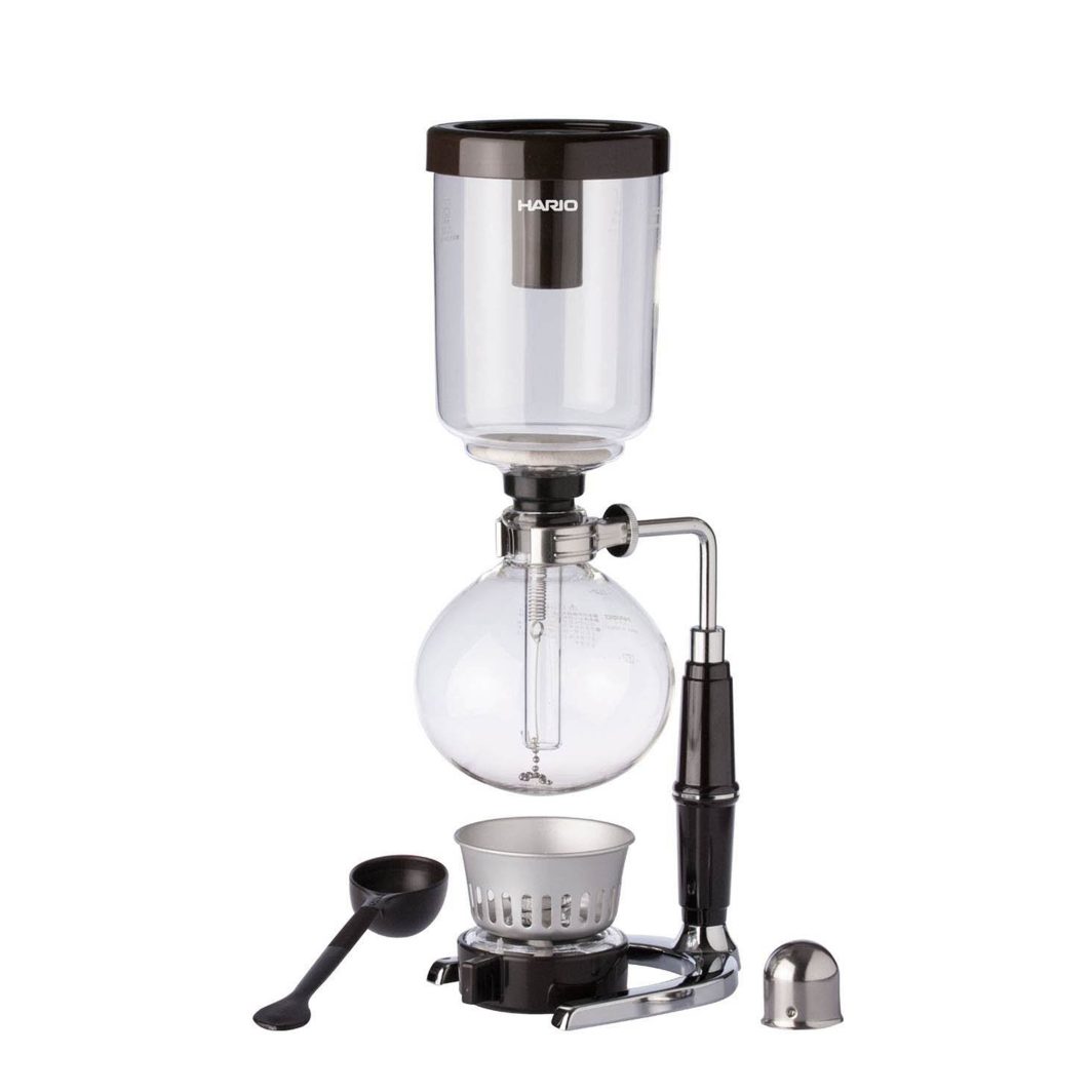 Hario Syphon Technica vacuum coffee maker with glass chambers