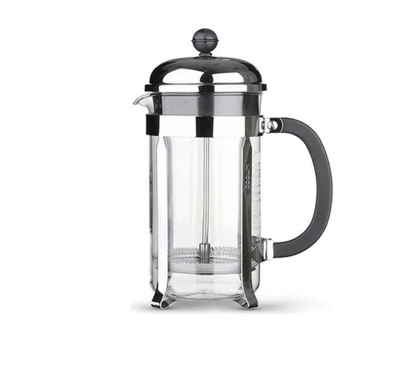 Classic French Press (350Ml) French Press Coffee Maker with heat-resistant glass carafe