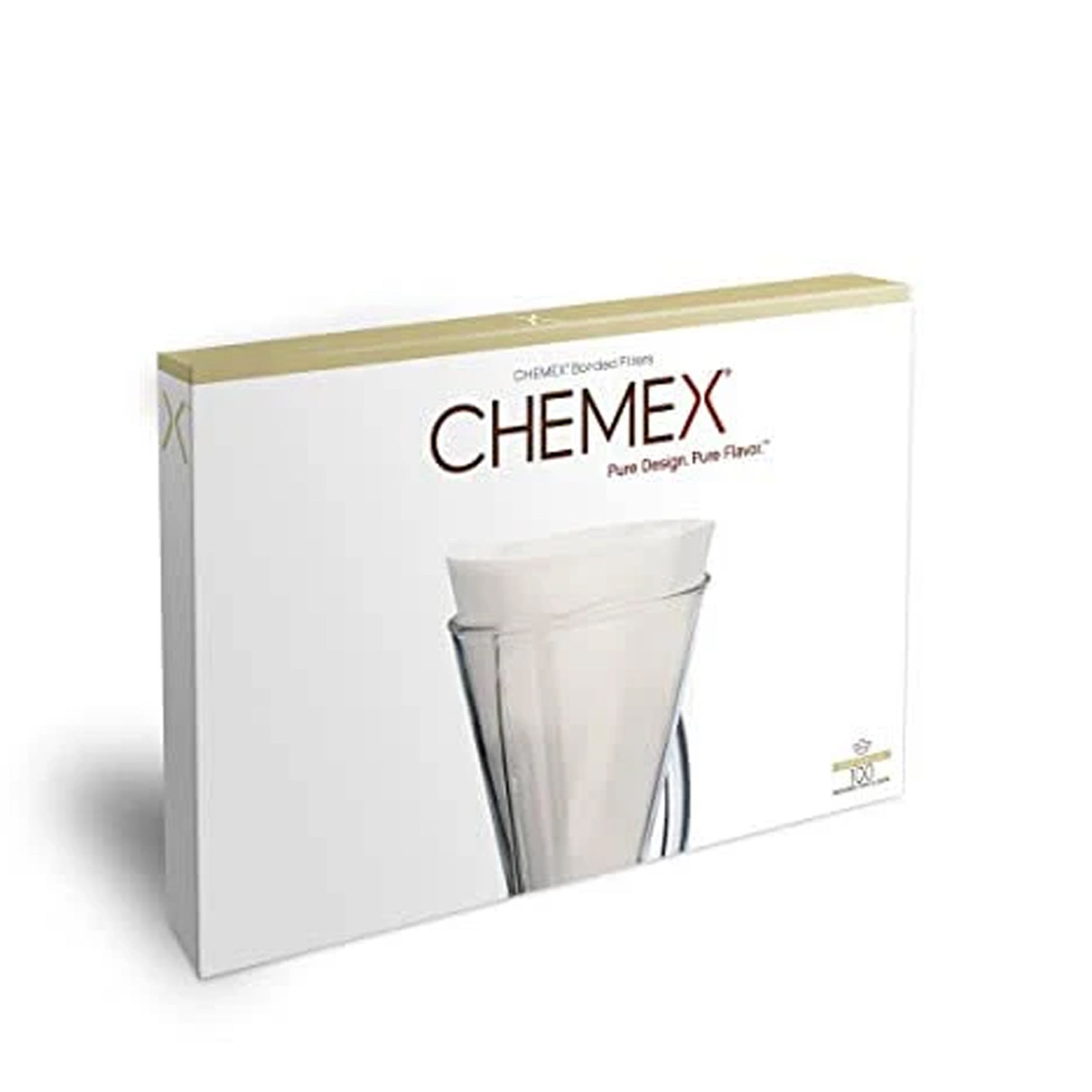 Chemex Filter Papers For 3 Cup Chemex filter papers for 3 Cup brewer, pre-folded cone shape