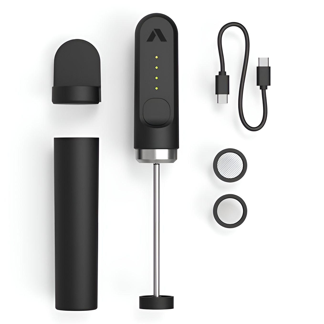 Subminimal NanoFoamer - Lithium Rechargeable milk frother NanoFoamer Lithium producing silky microfoam