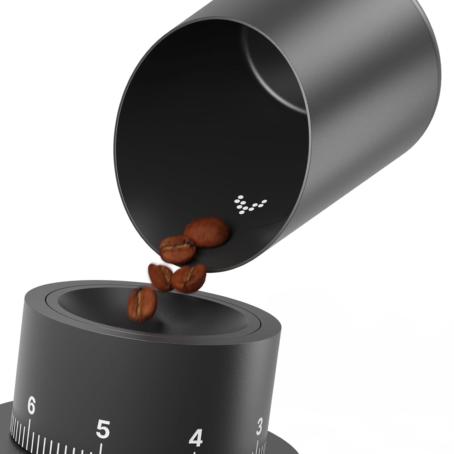Subminimal Subscale Subminimal Subscale digital coffee scale dosing cup with hidden LED display