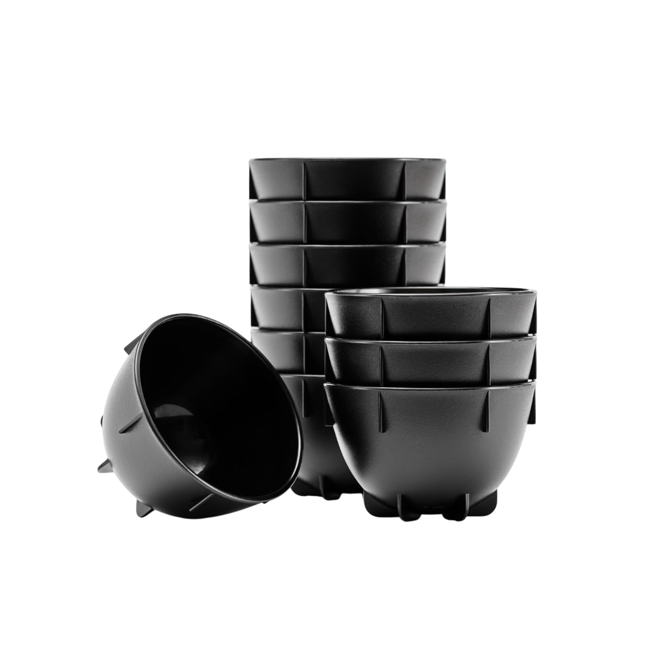 BARISTA HUSTLE: CUPPING BOWL (PACK OF 12) Barista Hustle cupping bowls stacked for coffee cupping sessions