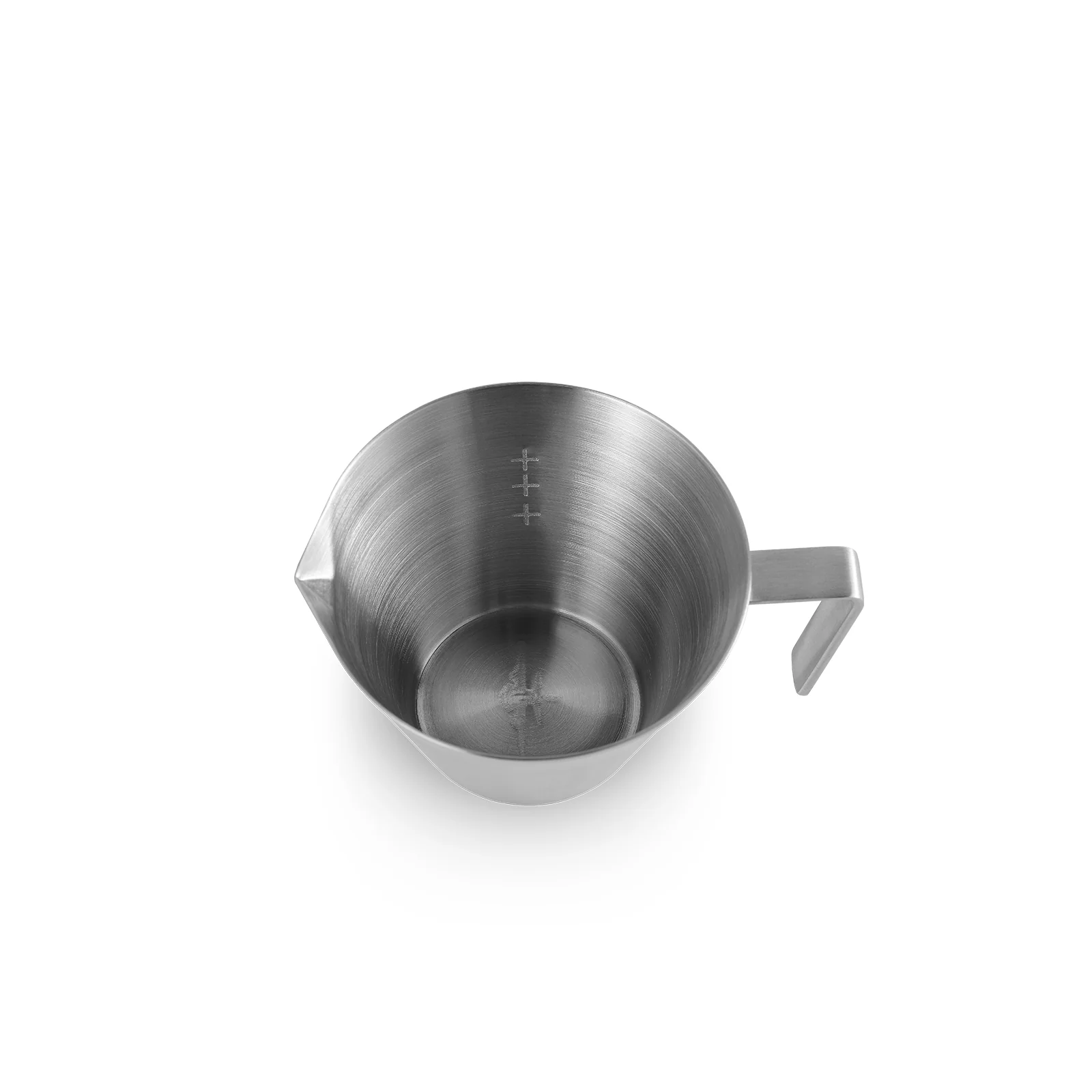 MHW-3BOMBER Stainless Steel Measuring Cup (100ml) Stainless steel measuring cup for espresso and home brewing