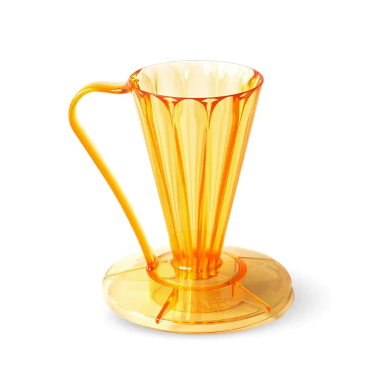 CAFEC Flower Dripper DEEP 27 (TAIZO GOLD) CAFEC Flower Dripper Deep 27 with 27 degree bottom angle for one-cup pour-over