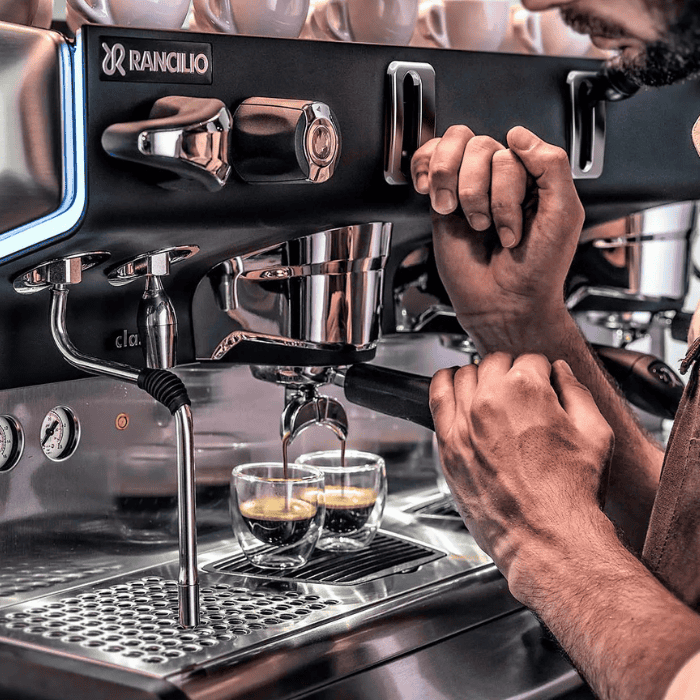 Rancilio Classe 9 USB semi-automatic espresso machine for Indian cafés
