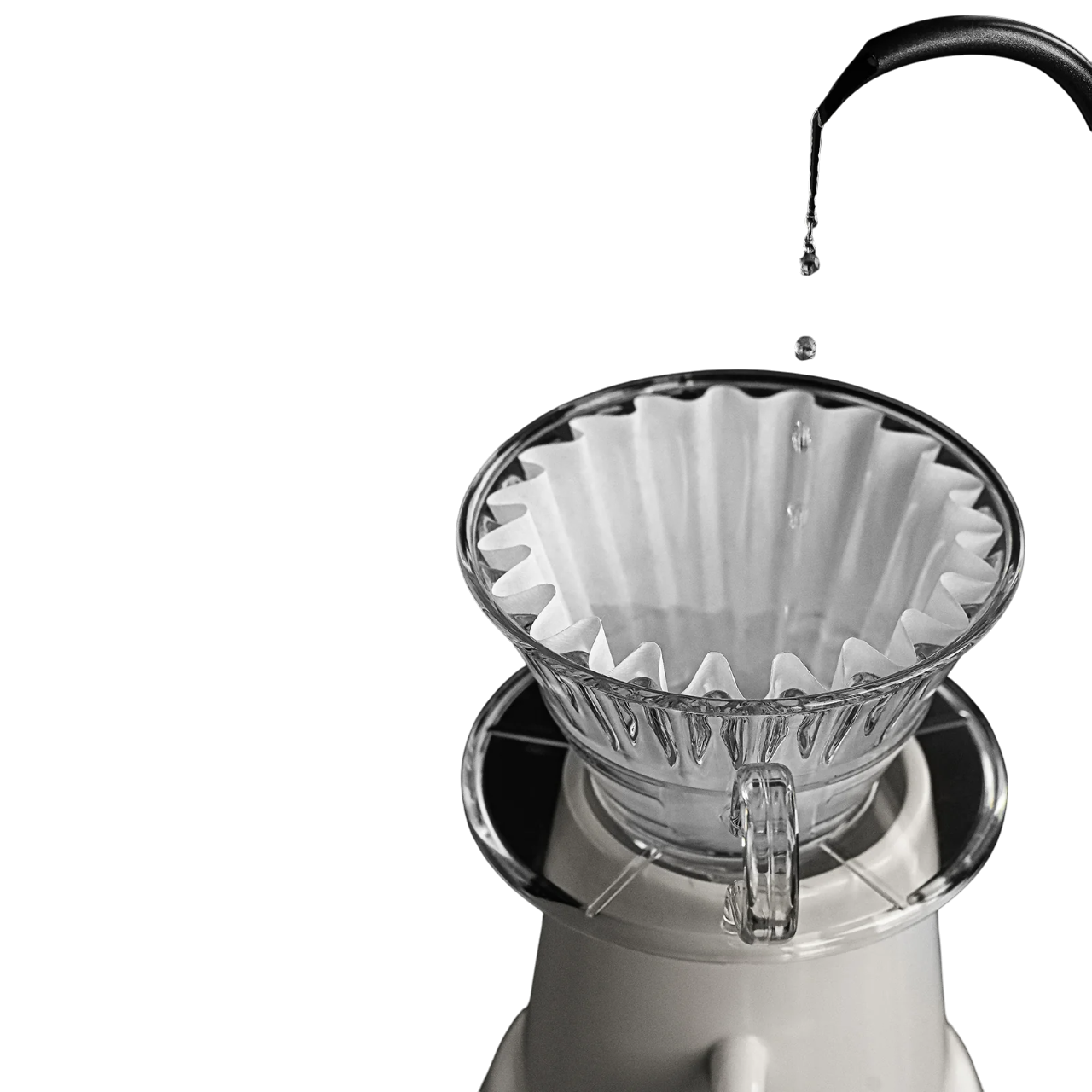 MHW-3BOMBER Cake-shaped Coffee Filter Paper (185) MHW-3BOMBER cake filter paper 185 for K-Cup single-serve brewers