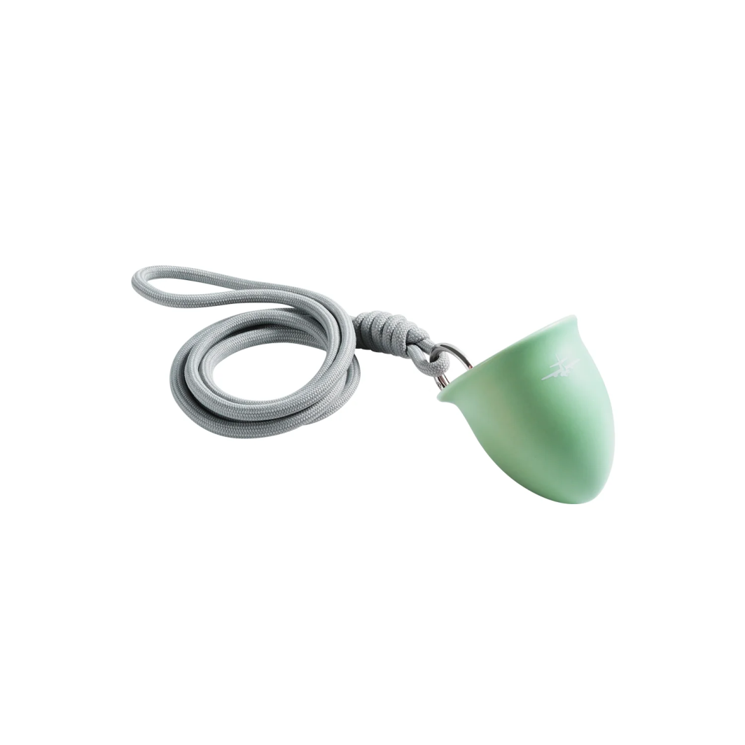 Ceramic espresso shot cup by MHW-3BOMBER in blue and green