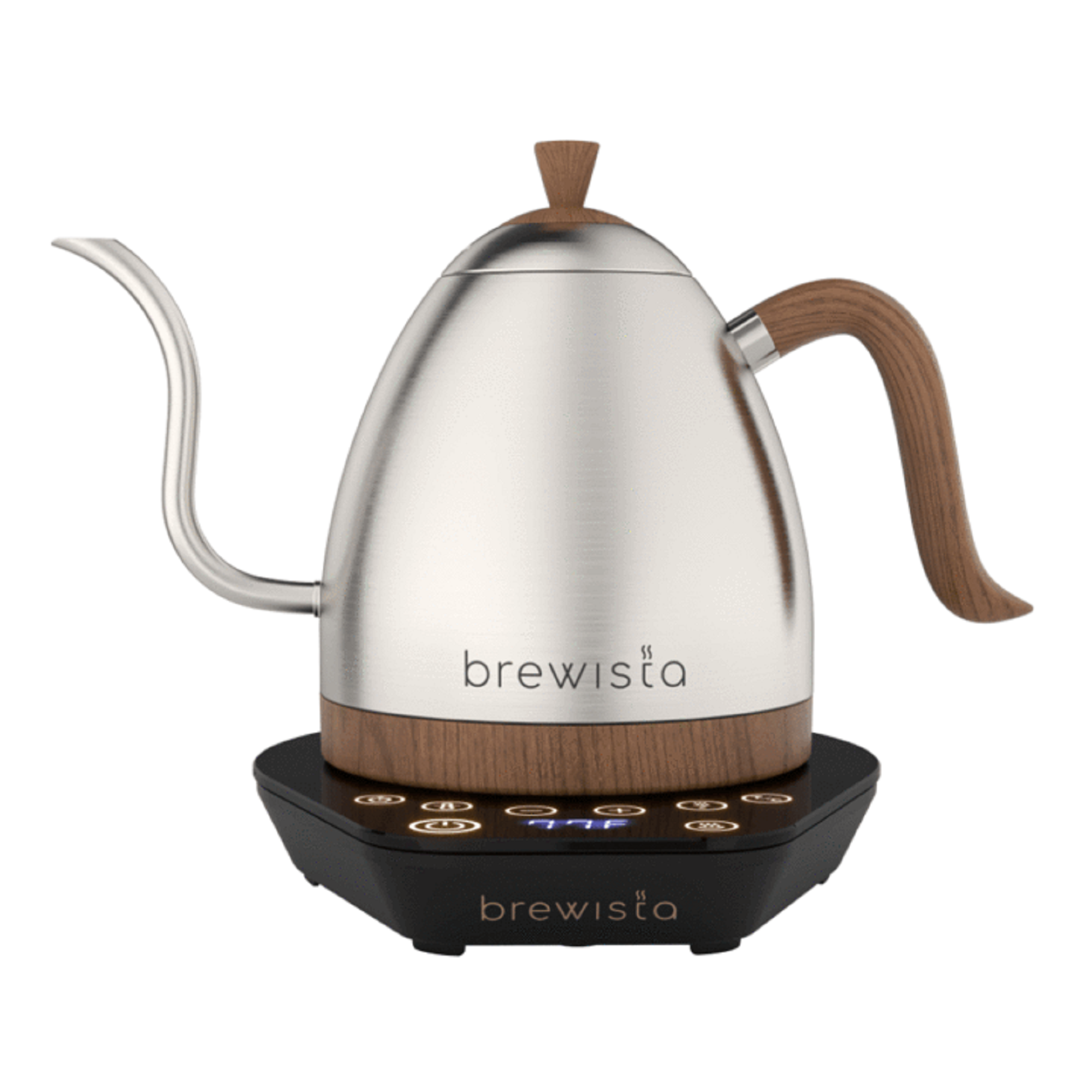 BREWISTA ARTISAN ELECTRIC GOOSENECK KETTLE (Stainless Steel) Brewista Artisan electric gooseneck kettle in stainless steel