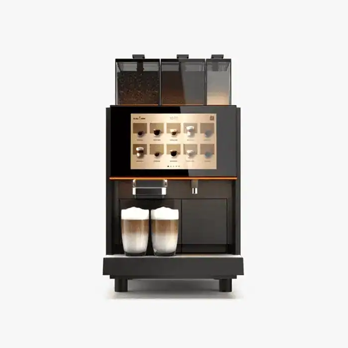 Budan M400 coffee machine with 10-inch touchscreen for commercial espresso