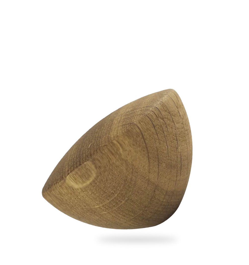 Comandante Big Knob smoked oak replacement handle