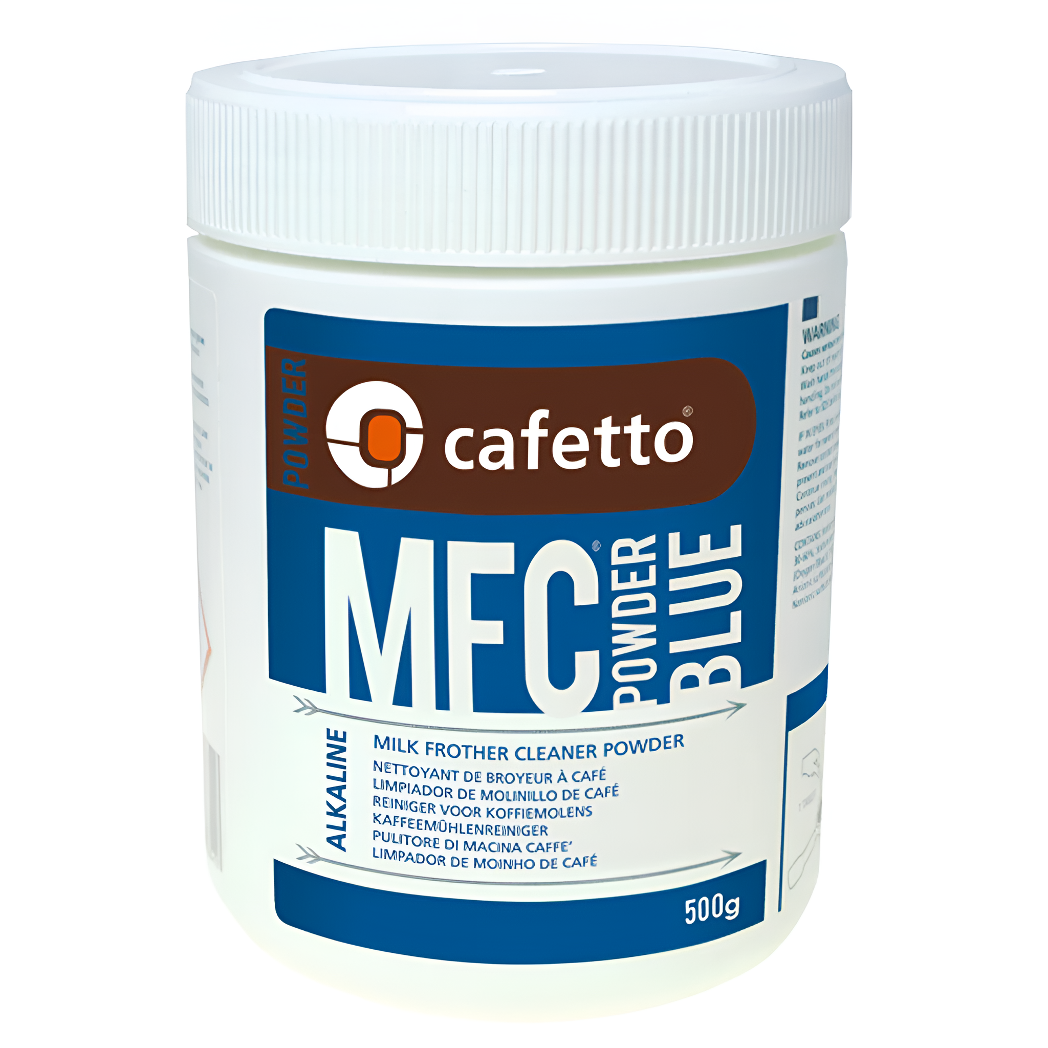 Cafetto Mfc Powder Blue (Alkaline) Cafetto MFC Blue milk frother cleaner powder 500g jar