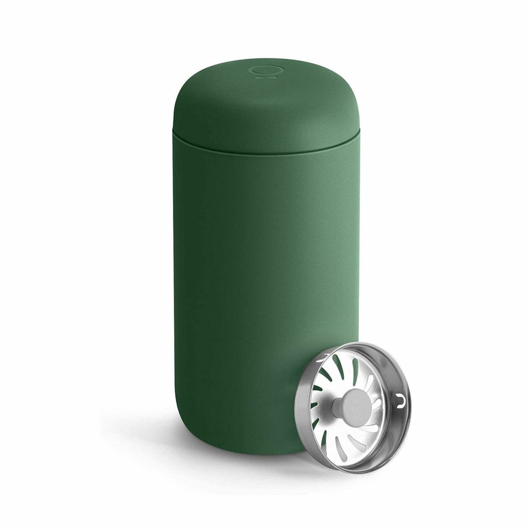 Fellow Carter travel mug in Mint Chip colour with leak-proof lid