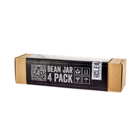 Comandante bean jar clear glass 4 pack for C40 Nitro Blade grinder