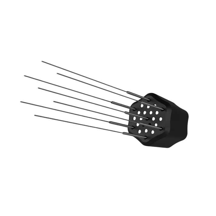 WDT comb with stainless steel needles for even espresso distribution