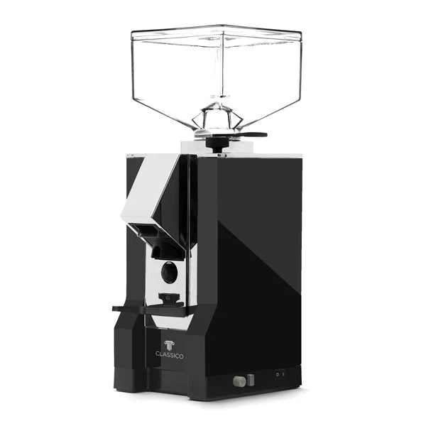 Eureka Mignon Classico Coffee Espresso Grinder Eureka Mignon Classico grinder in matte black finish on a kitchen counter
