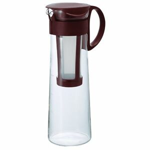 Hario Mizudashi Cold Brew Coffee Pot Hario Mizudashi cold brew coffee pot with glass carafe and mesh filter