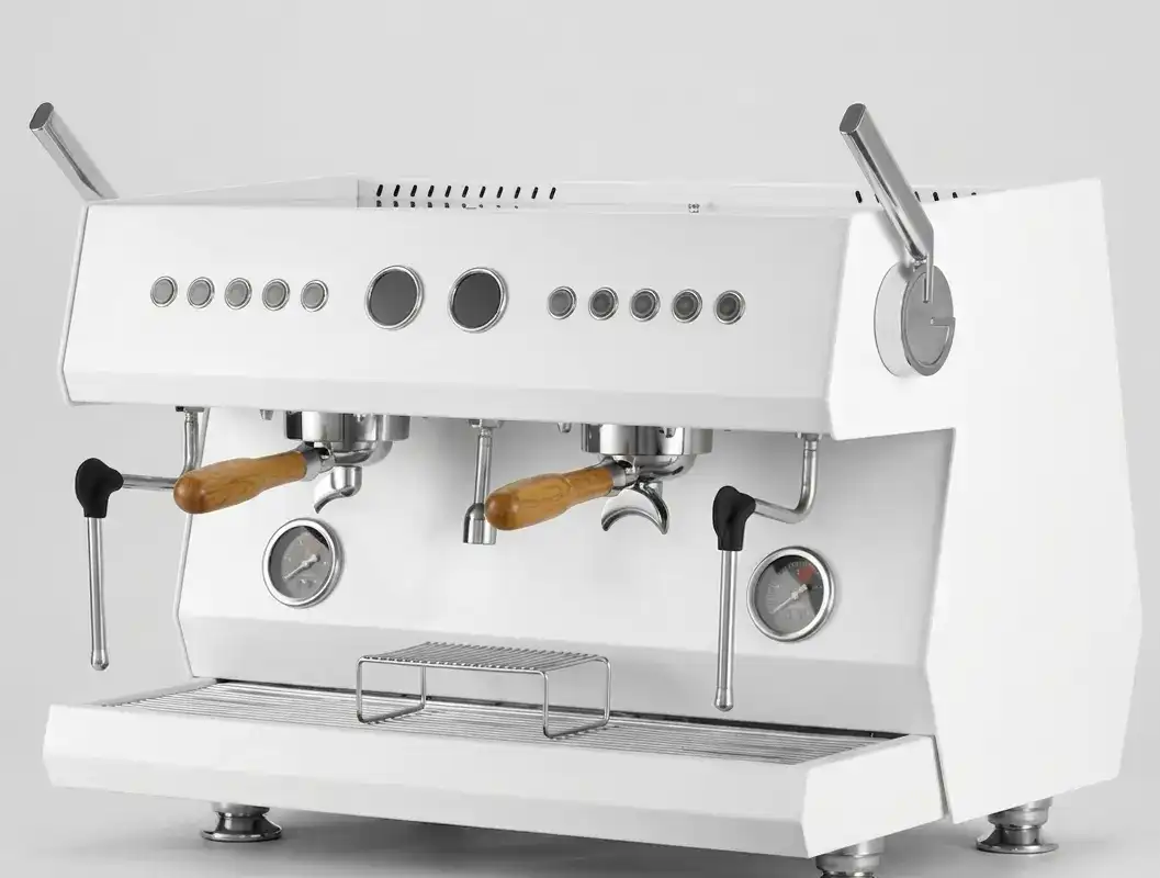 Budan Maestro 2 Group semi-automatic espresso machine with dual group heads