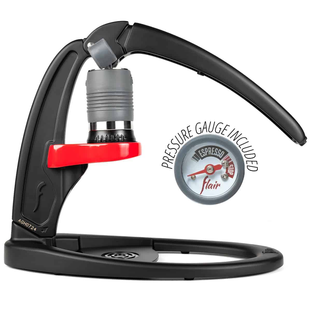 Flair Classic Espresso Maker With Pressure Gauge Kit Flair Classic espresso maker with integrated pressure gauge