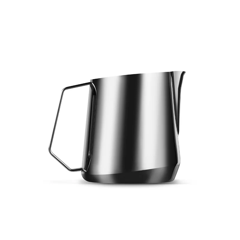 MHW-3BOMBER GT latte art milk pitcher in glossy grey, 400ml