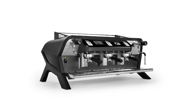 SANREMO F18 (ONLY BROCHURE) Sanremo F18 espresso machine side profile view