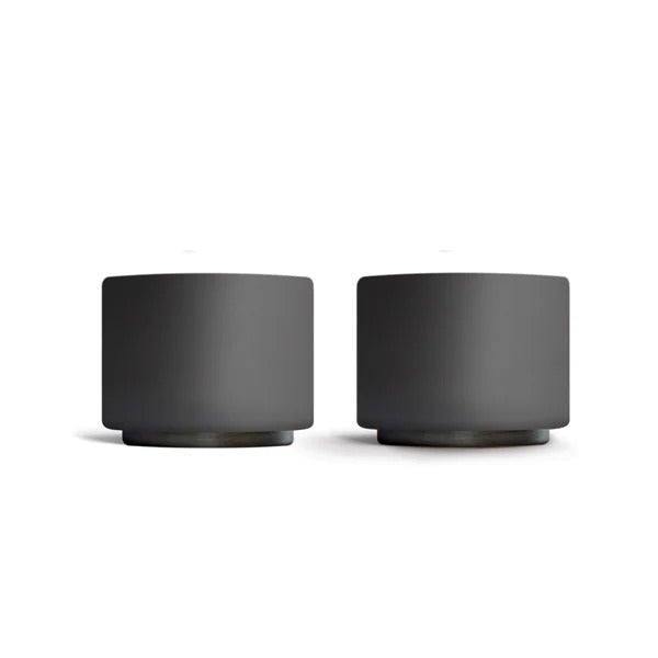 Fellow Monty milk art cups set with copper and graphite base