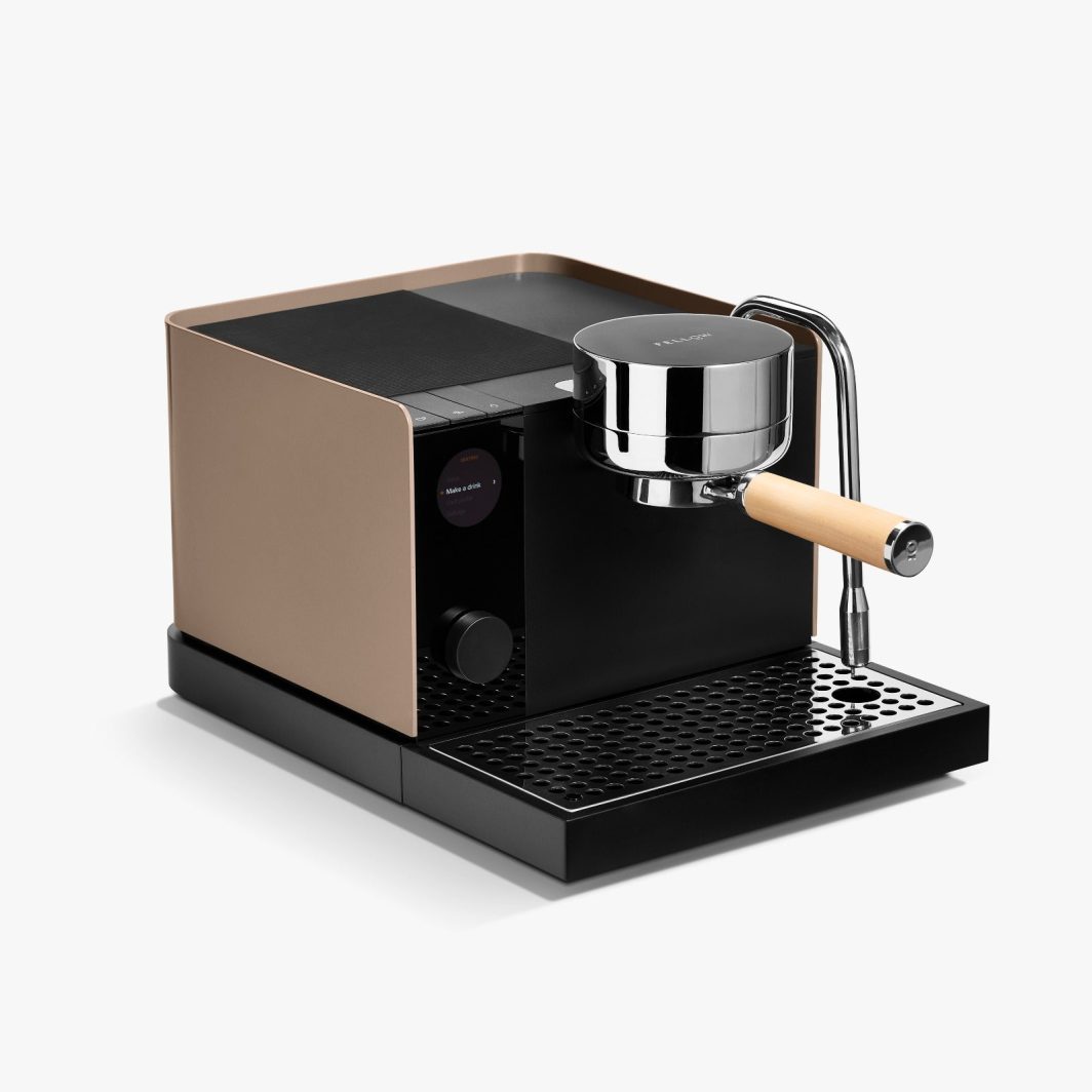 Fellow Espresso Series 1 espresso machine front view in black finish
