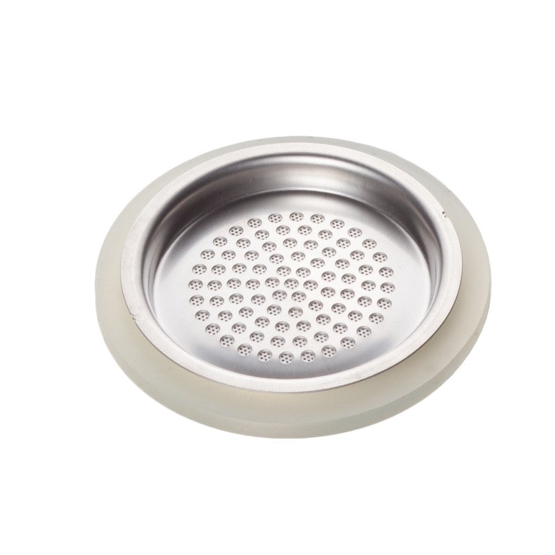E&B LAB MOKA POT FILTER E&B Lab moka pot filter with fine stainless steel mesh and silicone gasket