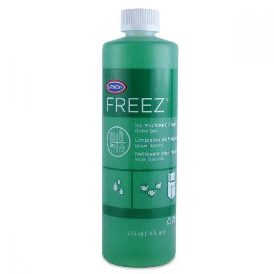 Urnex Ice Machine Cleaner Freez Urnex Freez ice machine cleaner bottle for commercial ice systems