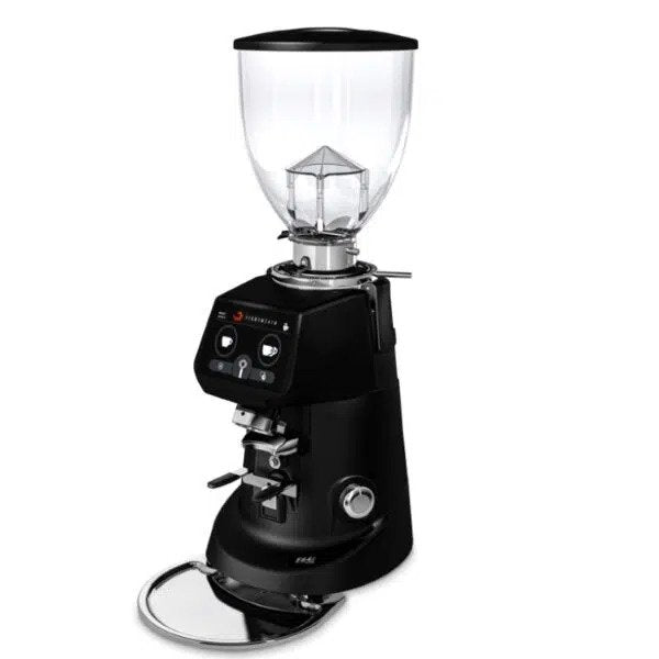 Fiorenzato F64E Pro Fiorenzato F64E Pro flat burr coffee grinder on counter