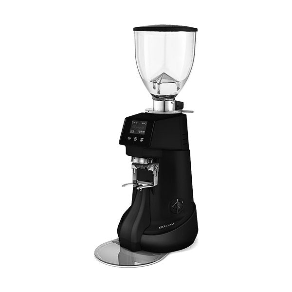 Fiorenzato F83E Xgi Fiorenzato F83E XGi commercial flat burr coffee grinder in black finish