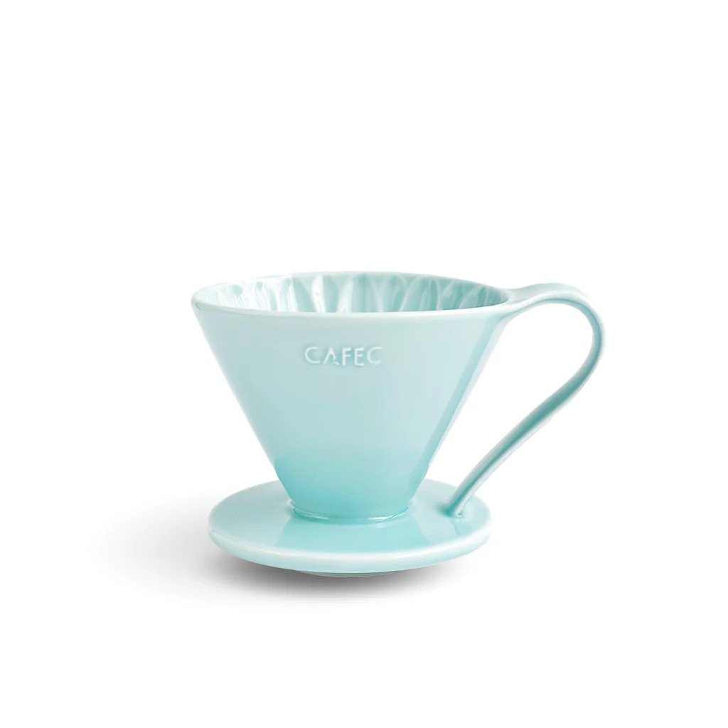 CAFEC Arita Ware Flower Dripper porcelain pour-over coffee dripper