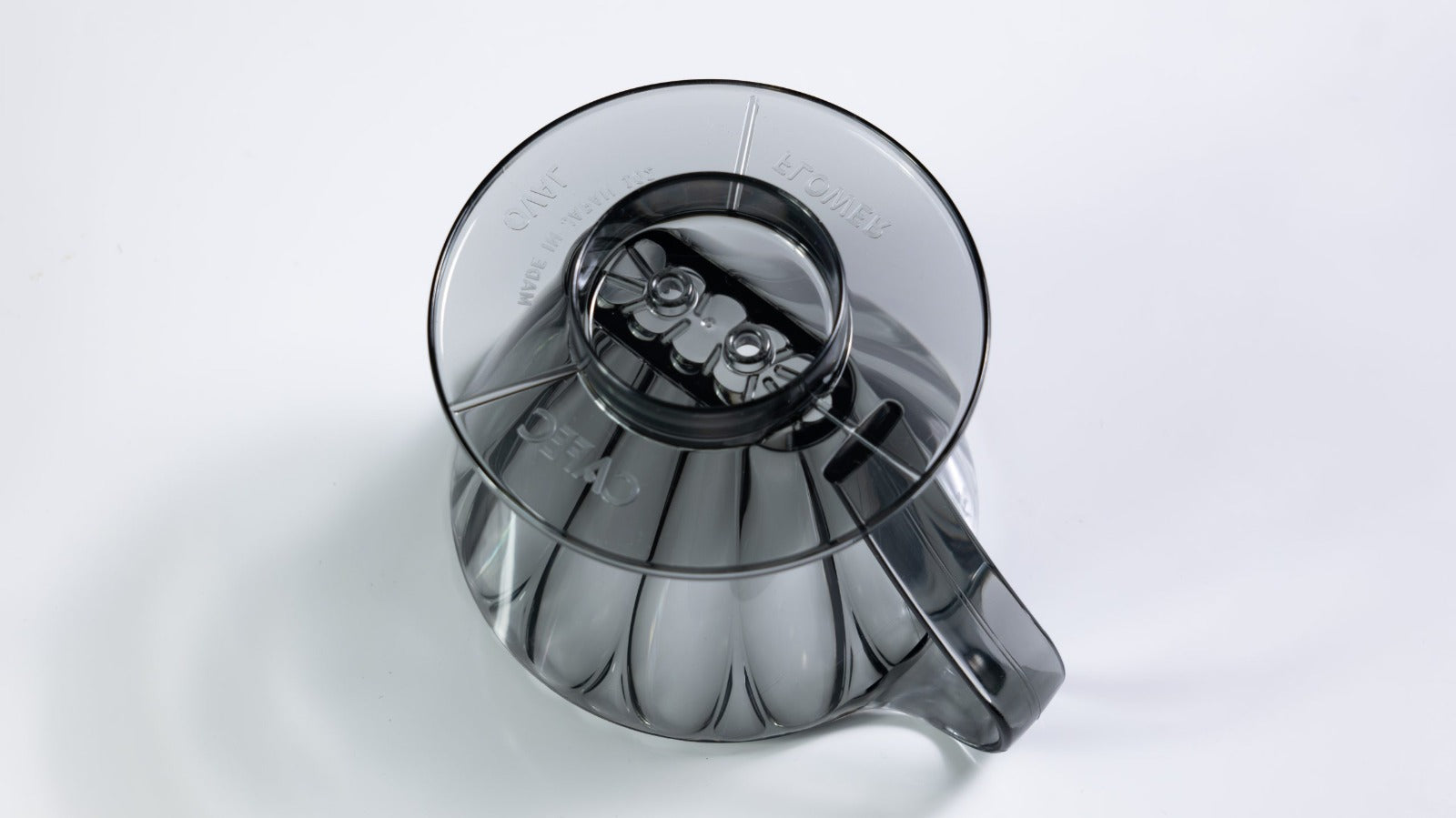 CAFEC FLOWER DRIPPER OVAL 102 (2-4 cups) CAFEC Flower Dripper Oval 102 with flower-shaped ribs for pour-over brewing