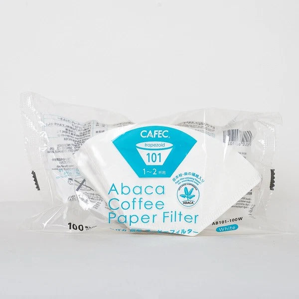 CAFEC Abaca Trapezoid Filter Paper for wedge drippers