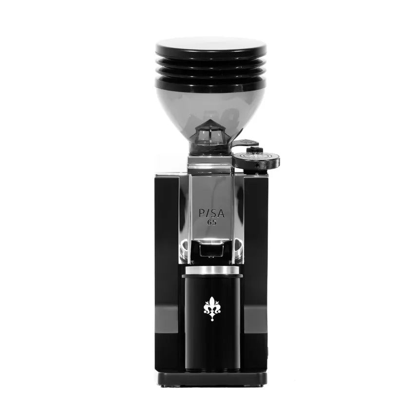 Eureka Mignon Pisa coffee grinder in black finish