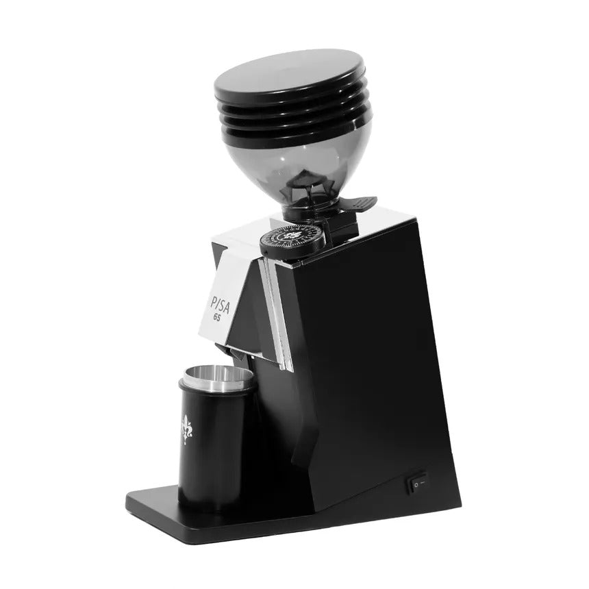 Eureka Mignon Pisa coffee grinder in black finish