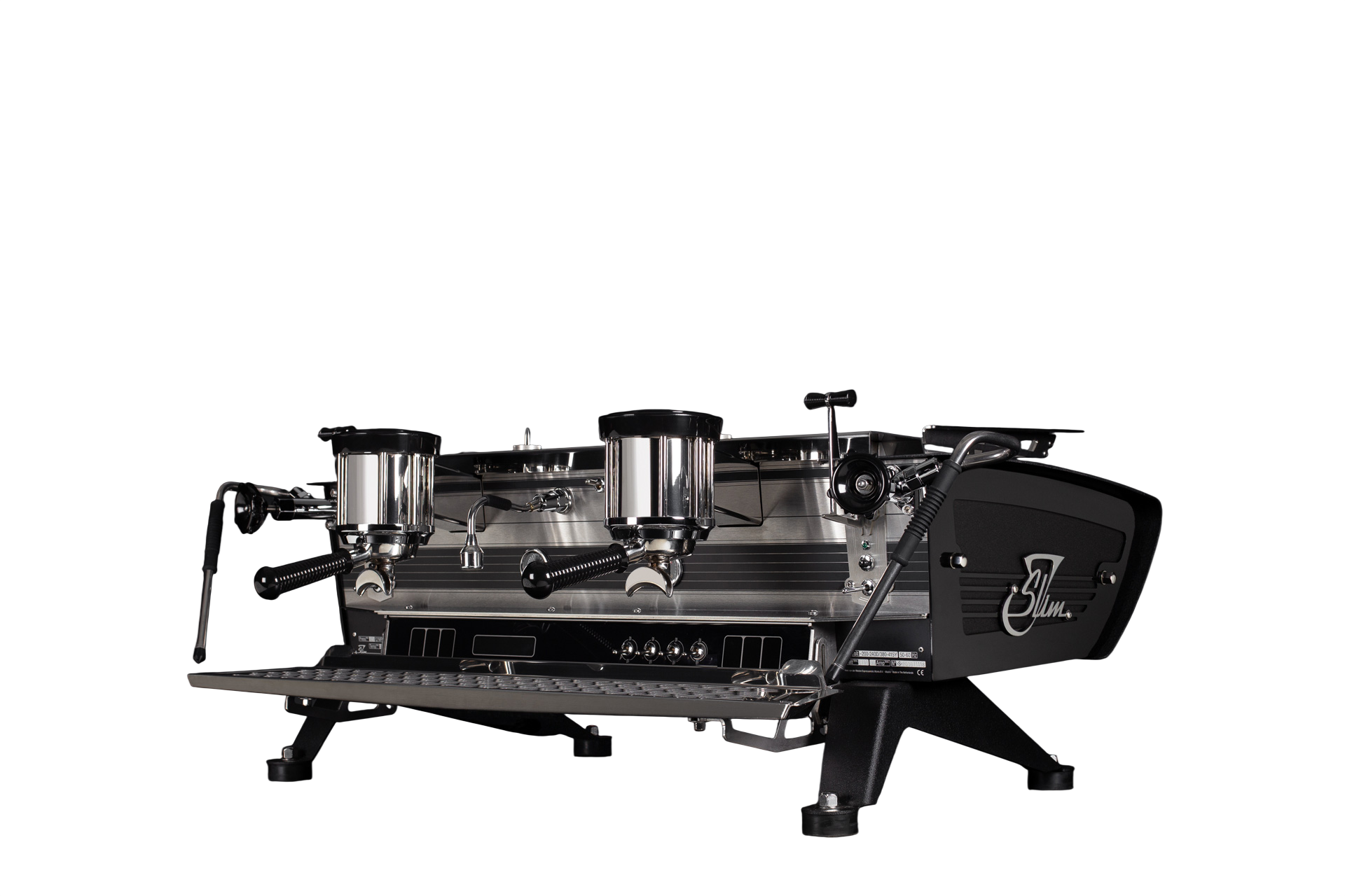 KEES VAN DER WESTEN SLIM JIM (DUETTE & TRIPLETTE) Slim Jim espresso machine internal hotspots showing boiler and pre-infusion system