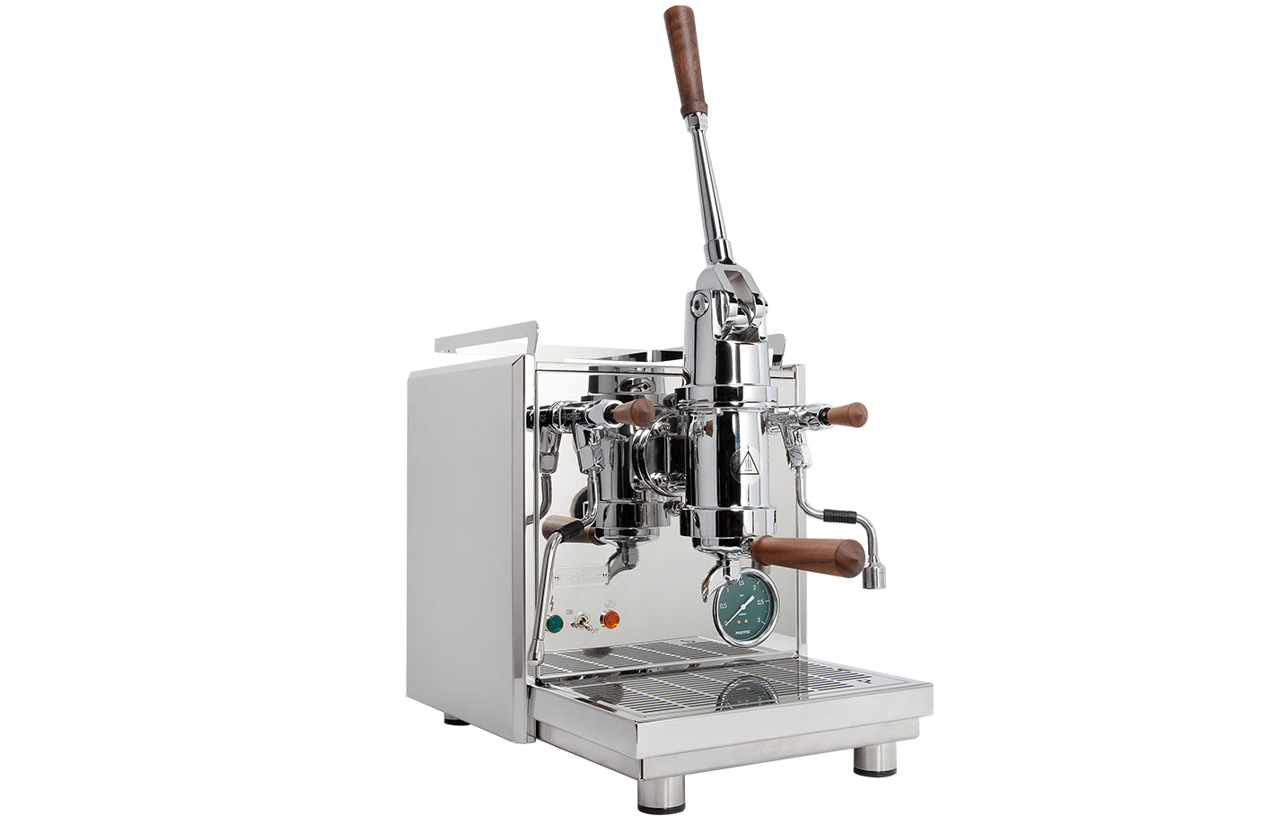 PROFITEC PRO 800 Profitec Pro 800 hand lever espresso machine with copper boiler and walnut handle