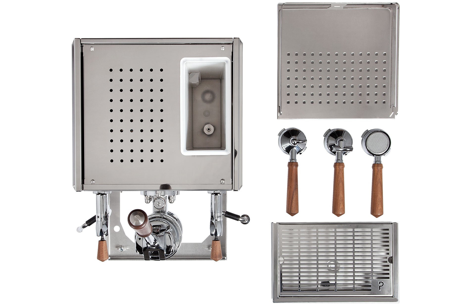 PROFITEC PRO 800 Profitec Pro 800 hand lever espresso machine with copper boiler and walnut handle